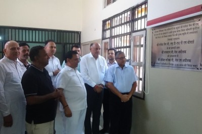 In loving memory of my father and mother, two water coolers were inaugurated at the District Jail, Rohtak.